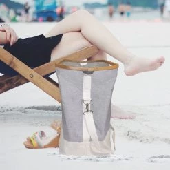 Flechtwaren Müller Panier à linge Cascade - Tissu - Gris clair -Rangements Soldes 1000126814 210520 14354400019 MOOD DETAILS P000000001000126814 mood