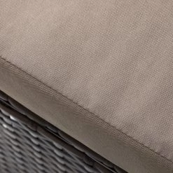 Tabouret de jardin Paradise Lounge - Polyrotin / Nylon - Marron / Beige -Rangements Soldes 1000134362 190903 06111300016 DETAILS P000000001000134362