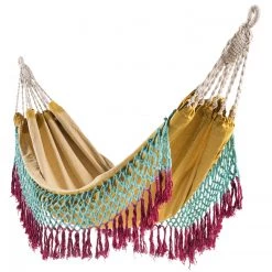 Twentyfour Hamac Akana - Corde de coton - Orange / Rouge -Rangements Soldes 1000138809 190916 15430000008 DETAILS P000000001000138809