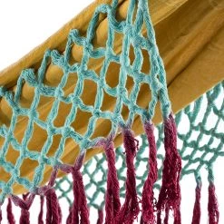 Twentyfour Hamac Akana - Corde de coton - Orange / Rouge -Rangements Soldes 1000138809 190916 15430100011 DETAILS P000000001000138809