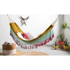 Twentyfour Hamac Akana - Corde de coton - Orange / Rouge -Rangements Soldes 1000138809 191126 11022300002 MOOD DETAILS P000000001000138809 mood