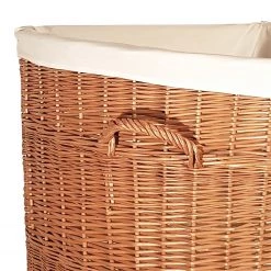 Flechtwaren Müller Panier à linge Capalaba I - Saule - Marron -Rangements Soldes 1000145291 181123 17113000084 GALLERYIMAGES P000000001000145291