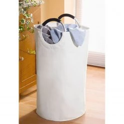 WENKO Panier à linge Jumbo - Matière plastique - Beige -Rangements Soldes 1000150605 190128 06334400011 MOOD GALLERYIMAGES P000000001000150605 mood