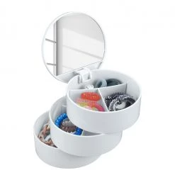 WENKO Boîte à cosmétiques Venado - Blanc -Rangements Soldes 1000151519 181228 14261500040 GALLERYIMAGES P000000001000151519