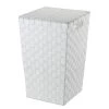 WENKO Panier à linge Adria - Tissu - Blanc -Rangements Soldes 1000151571 181228 14263000141 IMAGE P000000001000151571