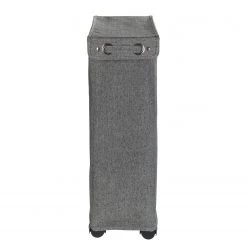 WENKO Panier à linge Corno Prime - Tissu mélangé - Gris -Rangements Soldes 1000151585 181228 14263600176 GALLERYIMAGES P000000001000151585