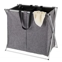 WENKO Panier à linge Duo I -Rangements Soldes 1000151658 181228 14270300347 GALLERYIMAGES P000000001000151658