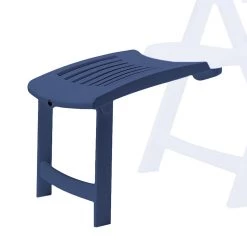 Rangements Soldes 19 Best Freizeitmöbel Repose-pied Florida - Polypropylène - Bleu
