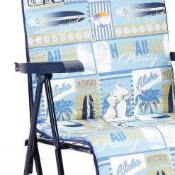 Best Freizeitmöbel Chaise longue Chiemsee II - Acier / Tissu mélangé - Multicolore -Rangements Soldes 1000155360 190212 16462100914 GALLERYIMAGES P000000001000155360