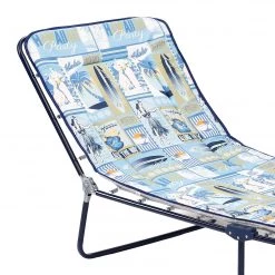 Best Freizeitmöbel Chaise longue Chiemsee III - Acier / Tissu mélangé - Multicolore -Rangements Soldes 1000155390 190212 16463900980 GALLERYIMAGES P000000001000155390