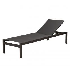 Best Freizeitmöbel Chaise longue Cleveland - Aluminium - Anthracite