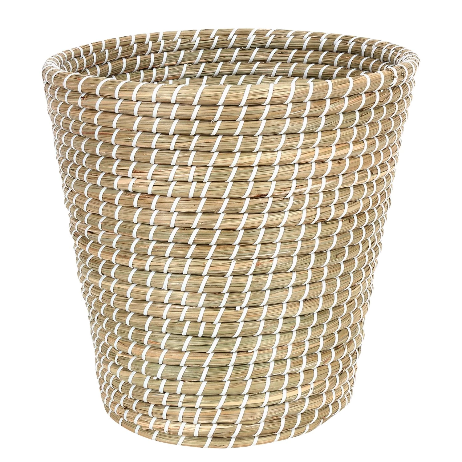 Flechtwaren Müller Corbeille à papier Maribo - Fibres naturelles - Crème 3 Flechtwaren Müller Corbeille à papier Maribo - Fibres naturelles - Crème