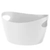 Koziol Panier Bottichelli L - Matière plastique - Blanc