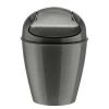 Koziol Poubelle de salle de bain Del XS - Matière plastique - Gris -Rangements Soldes 1000180767 190712 06190100328 IMAGE P000000001000180767