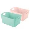 Koziol Paniers Boxxx M (2 éléments) - Matière plastique - Couleur pastel abricot / Menthe -Rangements Soldes 1000180802 190712 06190200369 IMAGE P000000001000180802