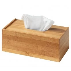 WENKO Boîte à kleenex Terra - Bambou - Marron