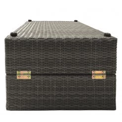 Jardi Chaise longue Villebon I - Tissu / Polyrotin - Anthracite / Gris -Rangements Soldes 1000182849 200402 15234100005 DETAILS P000000001000182849