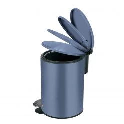 Kleine Wolke Poubelle salle de bain Silence - Matière plastique - Bleu Gris -Rangements Soldes 1000205473 200428 16501500186 DETAILS P000000001000205473