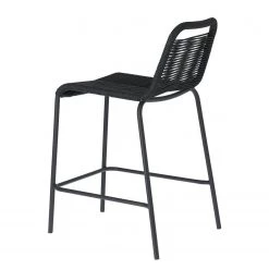 Julià Grup Chaises de bar Lambton II - Acier / Polyester - Noir -Rangements Soldes 1000216742 200703 16593100479 DETAILS P000000001000216742