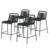 Julià Grup Chaises de bar Lambton II - Acier / Polyester - Noir -Rangements Soldes 1000216742 201118 16415600022 IMAGE P000000001000216742