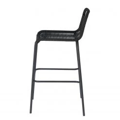 Julià Grup Chaises de bar Lambton I - Acier / Polyester - Noir -Rangements Soldes 1000216755 200703 16594200607 DETAILS P000000001000216755