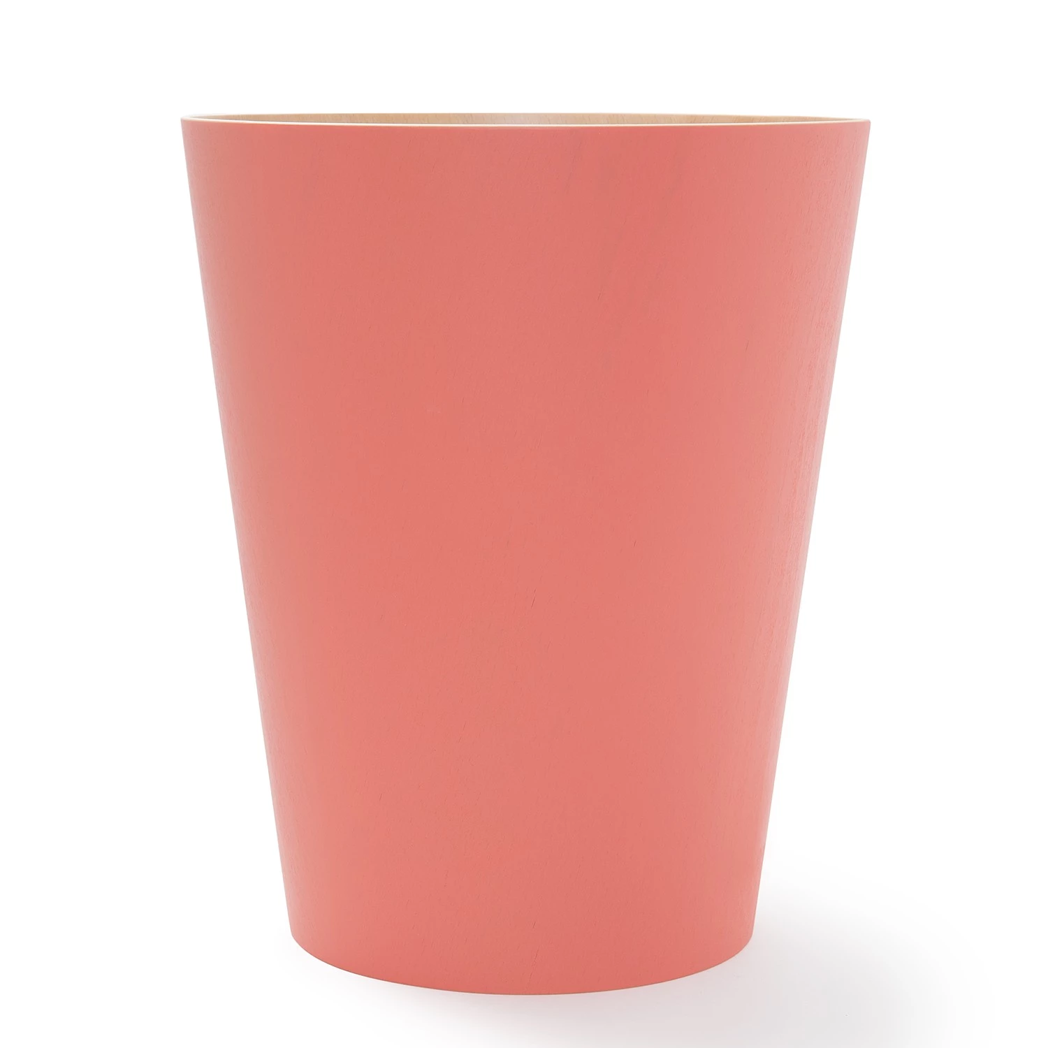 Umbra Corbeille à papier Woodrow Can 2G - Corail 4 Umbra Corbeille à papier Woodrow Can 2G - Corail – Image 2
