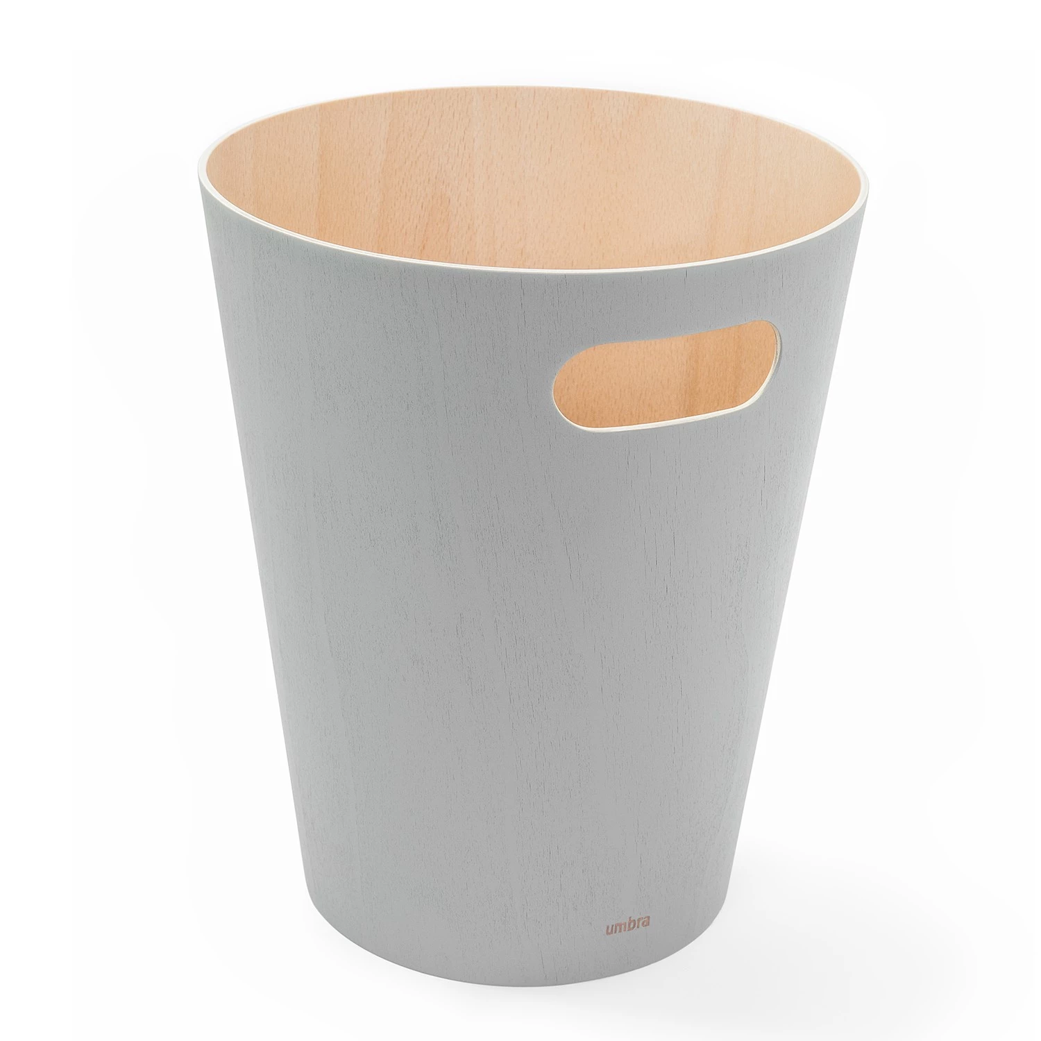 Umbra Corbeille à papier Woodrow Can 2G - Gris 3 Umbra Corbeille à papier Woodrow Can 2G - Gris