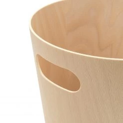 Umbra Corbeille à papier Woodrow Can 2G - Beige -Rangements Soldes 1000219070 200727 17332800190 DETAILS P000000001000219070