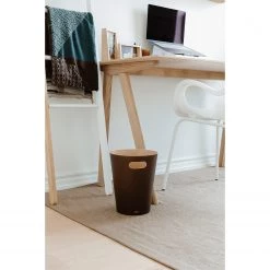 Umbra Corbeille à papier Woodrow Can 2G - Marron -Rangements Soldes 1000220490 200817 10394500053 MOOD DETAILS P000000001000220490 mood