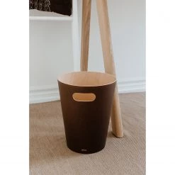 Umbra Corbeille à papier Woodrow Can 2G - Marron -Rangements Soldes 1000220490 200817 10394600054 MOOD DETAILS P000000001000220490 mood