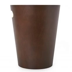 Umbra Corbeille à papier Woodrow Can 2G - Marron -Rangements Soldes 1000220490 200817 10394600058 DETAILS P000000001000220490
