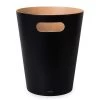 Umbra Corbeille à papier Woodrow Can 2G - Noir -Rangements Soldes 1000220535 200817 10403900336 IMAGE P000000001000220535