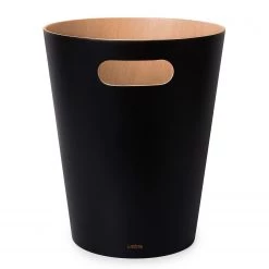 Umbra Corbeille à papier Woodrow Can 2G - Noir