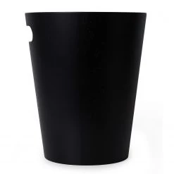 Umbra Corbeille à papier Woodrow Can 2G - Noir -Rangements Soldes 1000220535 200817 10404100347 DETAILS P000000001000220535