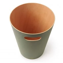 Umbra Corbeille à papier Woodrow Can 2G - Vert olive -Rangements Soldes 1000220578 200817 10412400658 DETAILS P000000001000220578