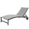 Merxx Chaise longue San Marino - Aluminium / Polyester - Graphite -Rangements Soldes 1000233893 210421 10533400040 IMAGE P000000001000233893