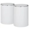 WENKO Poubelle salle de bain Inca 5L (2 él.) - Matière plastique - Blanc -Rangements Soldes 1000237880 210823 15554900010 IMAGE P000000001000237880