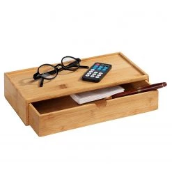 WENKO Boîtes bambou Terra IV (lot de 2) - Bambou - Marron -Rangements Soldes 1000237933 210721 17391400029 DETAILS P000000001000237933