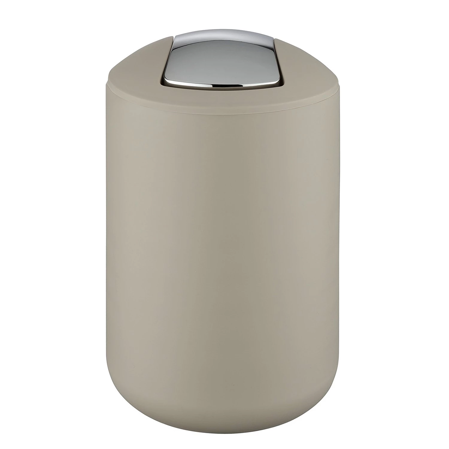 WENKO Poubelles Brasil 6,5 L (lot de 2) - Matière plastique - Taupe 4 WENKO Poubelles Brasil 6,5 L (lot de 2) - Matière plastique - Taupe – Image 2