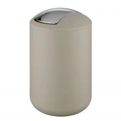 WENKO Poubelles Brasil 6,5 L (lot de 2) - Matière plastique - Taupe 7 WENKO Poubelles Brasil 6,5 L (lot de 2) - Matière plastique - Taupe -Rangements Soldes 1000237962 210823 15554900029 DETAILS P000000001000237962