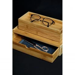 WENKO Boîtes bambou Terra III (lot de 2) - Bambou - Marron -Rangements Soldes 1000237964 210104 10030300310 MOOD DETAILS P000000001000237964 mood