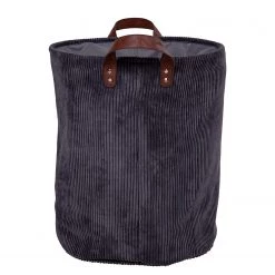 Twentyfour Panier à linge Augusta - Coton - Gris -Rangements Soldes 1000253653 210319 11463500090 DETAILS P000000001000253653