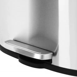 Songmics Poubelle Milizac II - Acier / Polypropylène - Argenté -Rangements Soldes 1000254562 210326 08444200290 DETAILS P000000001000254562