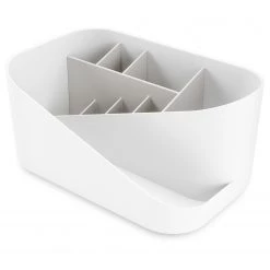 Umbra Organiseur Glam - Polystyrène - Blanc / Gris