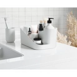 Umbra Organiseur Glam - Polystyrène - Blanc / Gris -Rangements Soldes 1000255600 210330 14354300003 MOOD DETAILS P000000001000255600 mood