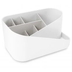 Umbra Organiseur Glam - Polystyrène - Blanc / Gris -Rangements Soldes 1000255600 210330 14354600005 DETAILS P000000001000255600