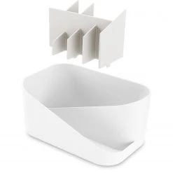 Umbra Organiseur Glam - Polystyrène - Blanc / Gris -Rangements Soldes 1000255600 210330 14354900008 DETAILS P000000001000255600