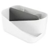 Umbra Organiseur Glam - Polystyrène / Silicone - Blanc / Gris -Rangements Soldes 1000255644 210330 14362500038 IMAGE P000000001000255644