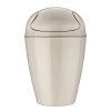 Koziol Poubelle de salle de bain Del Recycled - Beige - Capacité : 12 L