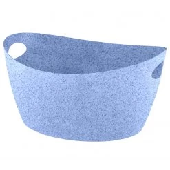 Koziol Panier Bottichelli - Matière plastique - Bleu